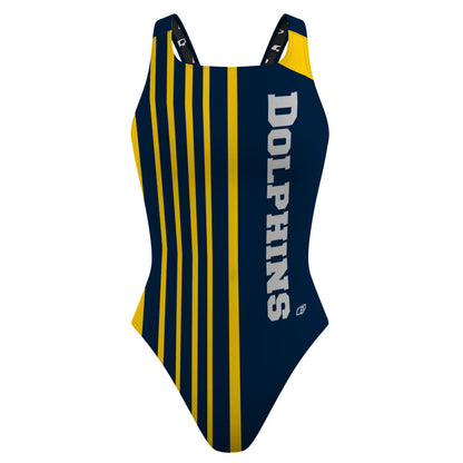 Dolphins - Classic Strap Swimsuit