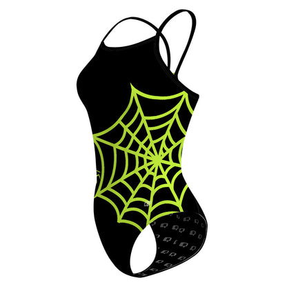 Neon Web - Traje de baño Skinny strap