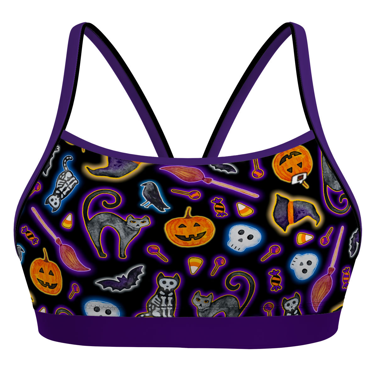 Halloween Trick or Treat - Bikini Top Classic Sports