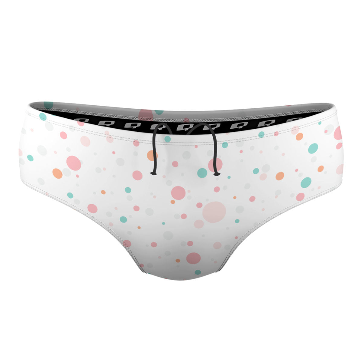Multicolor Polka Dots - Classic Brief Swimsuit