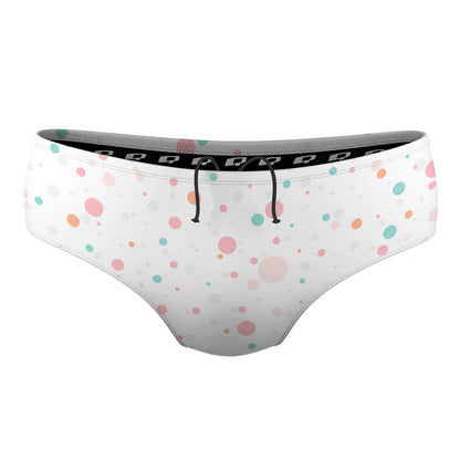 Multicolor Polka Dots - Classic Brief Swimsuit