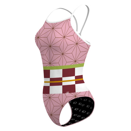 NEZUKO - Skinny Strap Swimsuit