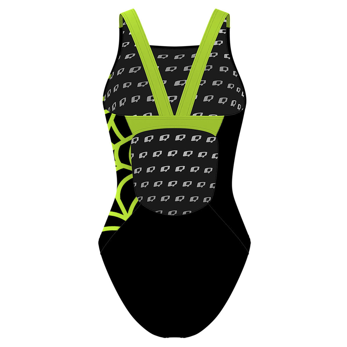 Neon Web - Traje de Baño Classic Strap
