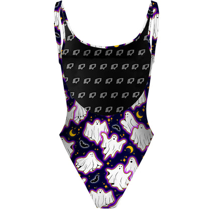 Boo-Tiful Night - Traje de Baño High Hip de una pieza