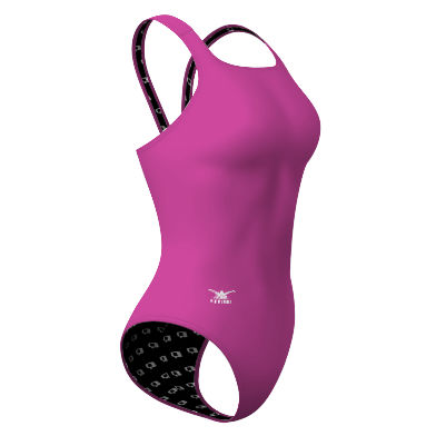10/6/2026 - Solid Classic Strap Swimsuit - PERSONALIZED