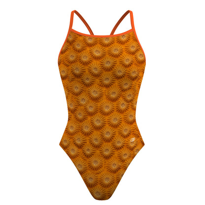 Coral Close - Skinny Strap Swimsuit