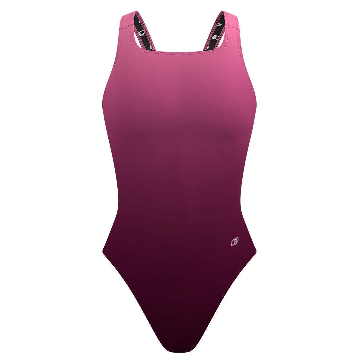 Pink Degrade - Classic Strap Swimsuit