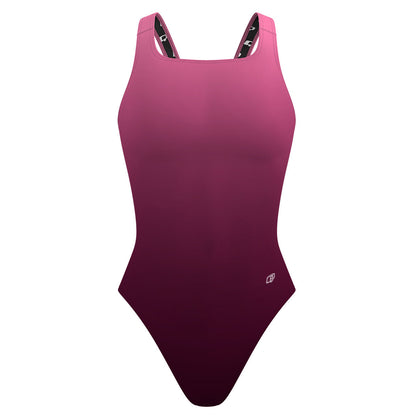 Pink Degrade - Classic Strap Swimsuit