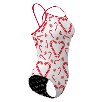 Candy canes - Traje de baño Skinny strap