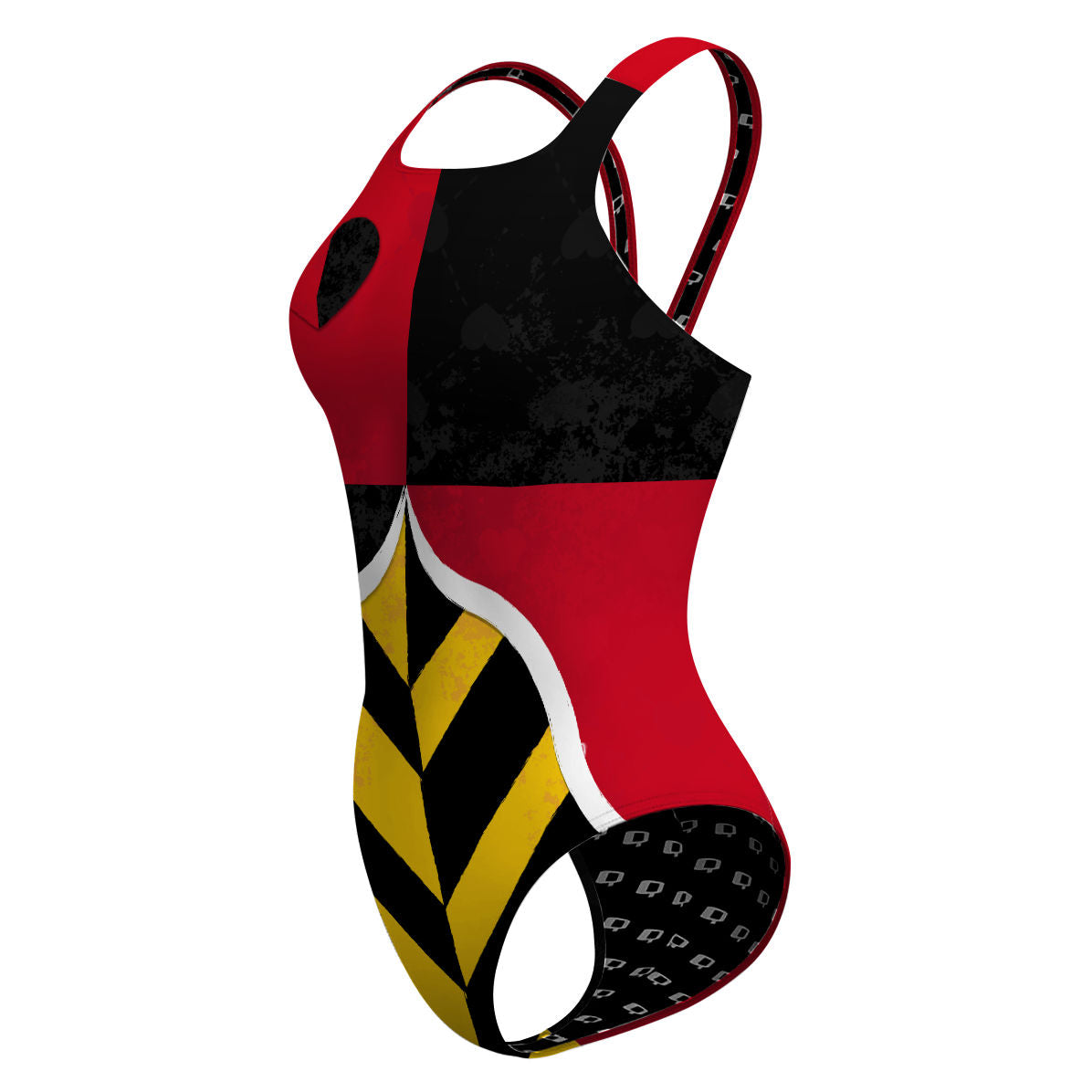 Red Queen - Classic Strap Swimsuit