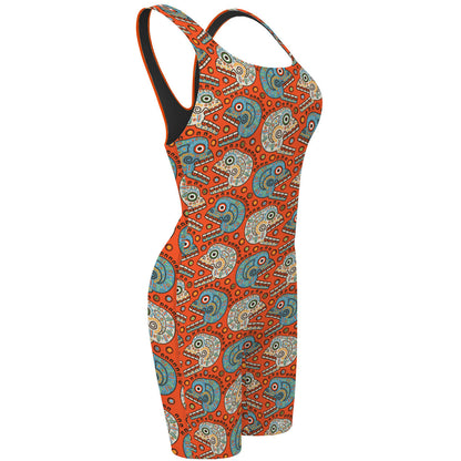 Tzompantli - Traje de Baño Jammer Classic Strap a la rodilla