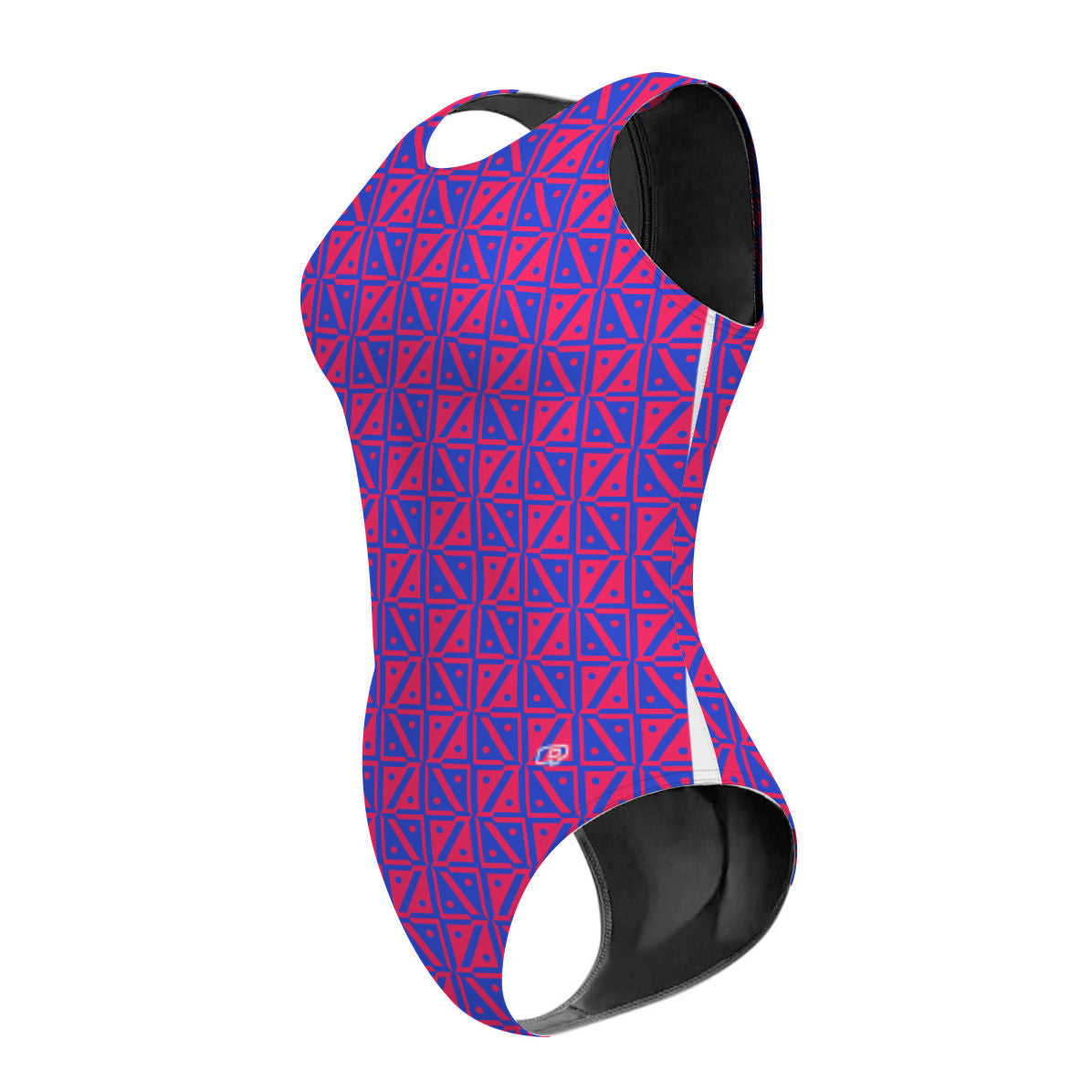 Diamond Grid - Traje de baño Waterpolo corte Clásico