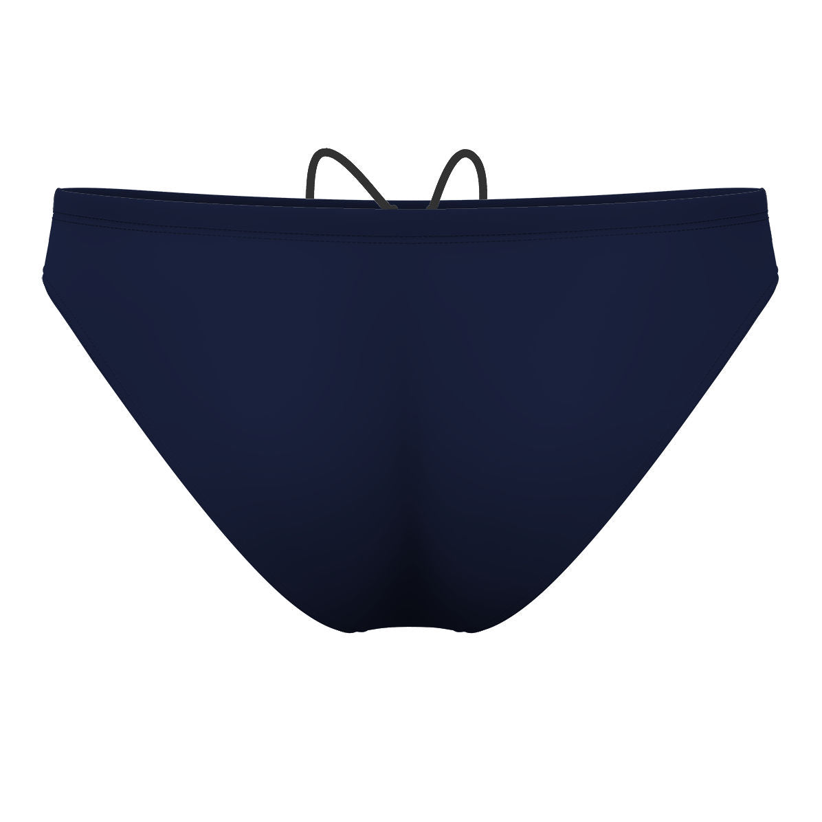 Solid Navy - Solid Waterpolo Brief Swimsuit