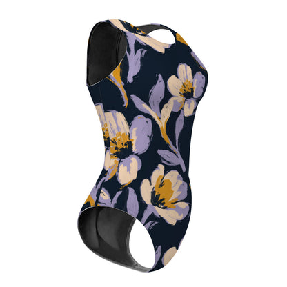 Midnight Garden - Traje de baño Waterpolo corte Clásico