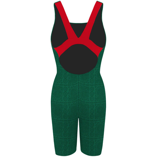 Ocelote Verde - Traje de Baño Jammer Classic Strap a la rodilla