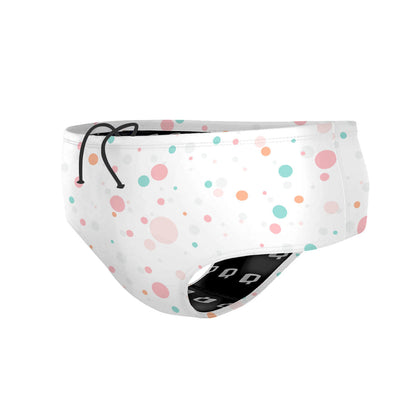 Multicolor Polka Dots - Classic Brief Swimsuit
