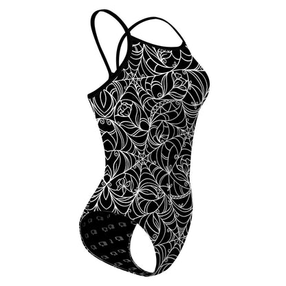 Spiderweb Temptation - Skinny Strap Swimsuit