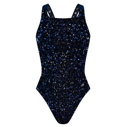 Cosmic Glitter - Classic Strap Swimsuit
