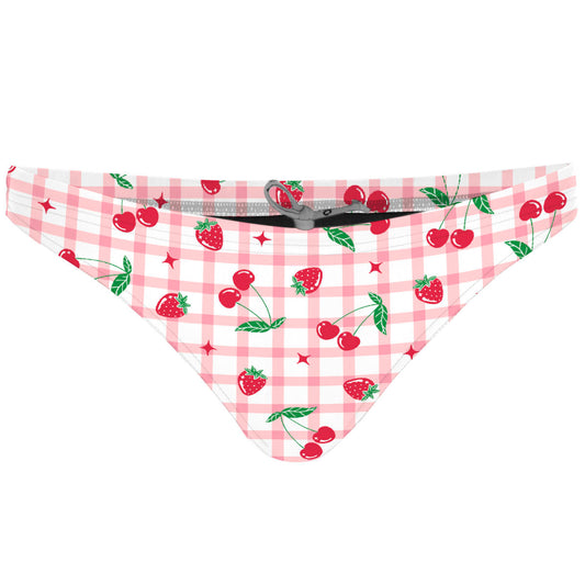 Berry Cherry - Tieback Bikini Bottom