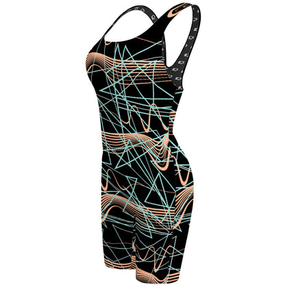 Minange - Classic Strap Long Knee Women Jammer