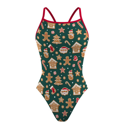 Holiday Cookie Fun - Traje de Baño Sunback Tank