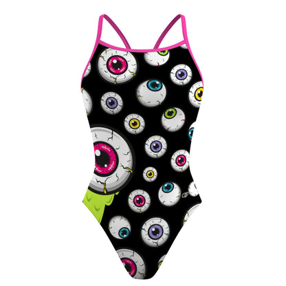 Eyes - Traje de baño Skinny strap