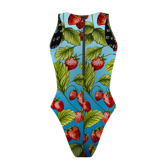 Strawberry Water - Traje de Baño Waterpolo corte Cheeky