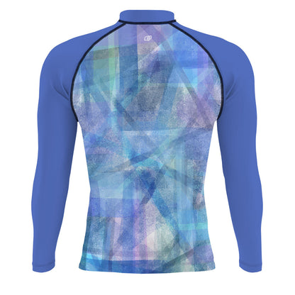 Abstract Particles - Surf Rash Guard UPF50+ de Manga Larga para Hombre