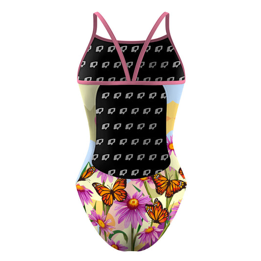 Monarch Butterfly - Traje de Baño Sunback Tank