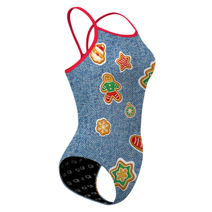 Patches - Traje de baño Skinny strap