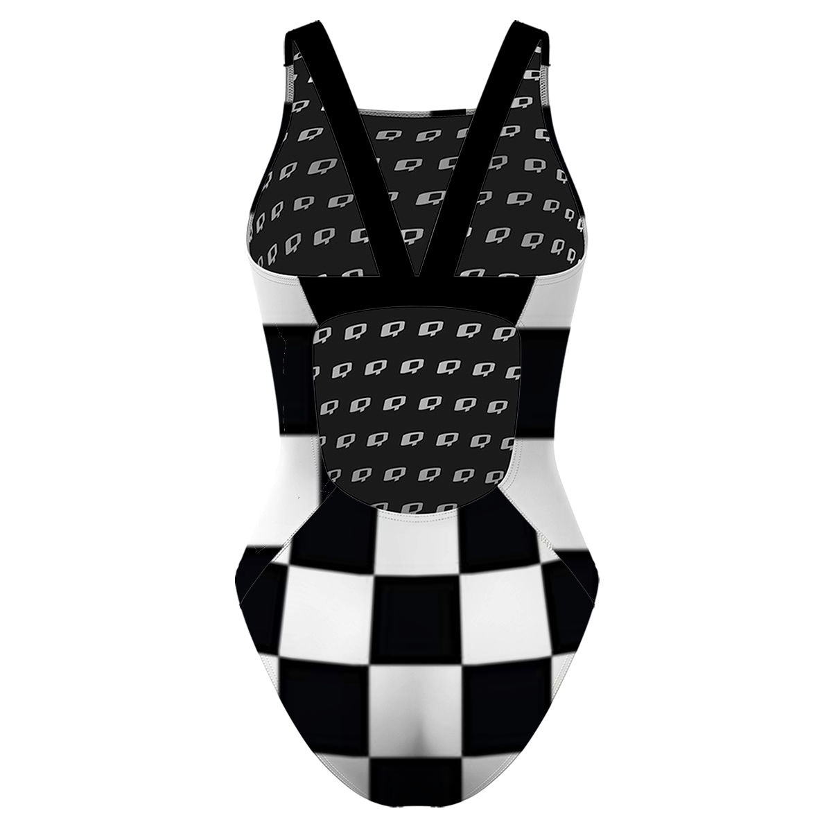 Skater Chic - Classic Strap Swimsuit