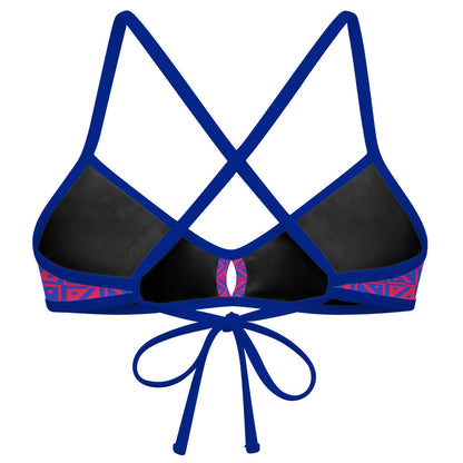 Diamond Grid - Bikini Top Demi