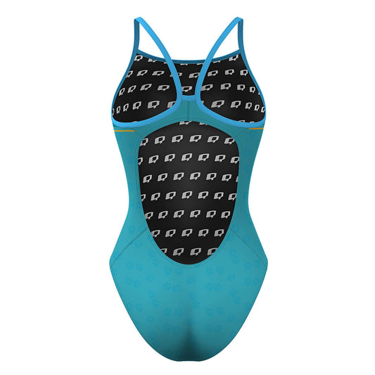 Banana palm - Skinny Strap Swimsuit