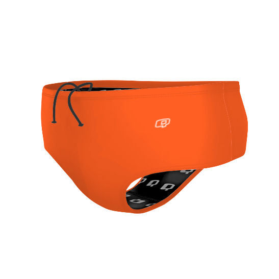 Orange - Solid Classic Brief Swimsuit
