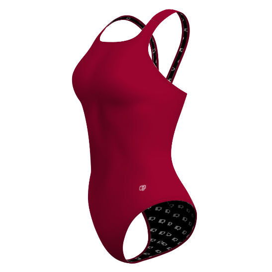 Leslie Franco - Solid Classic Strap Swimsuit - PERSONALIZED