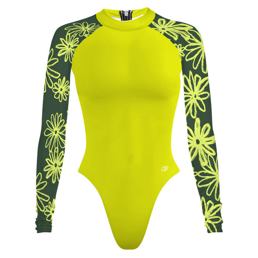 Neon Daisy - Traje de Baño tipo Surf en corte Cheeky
