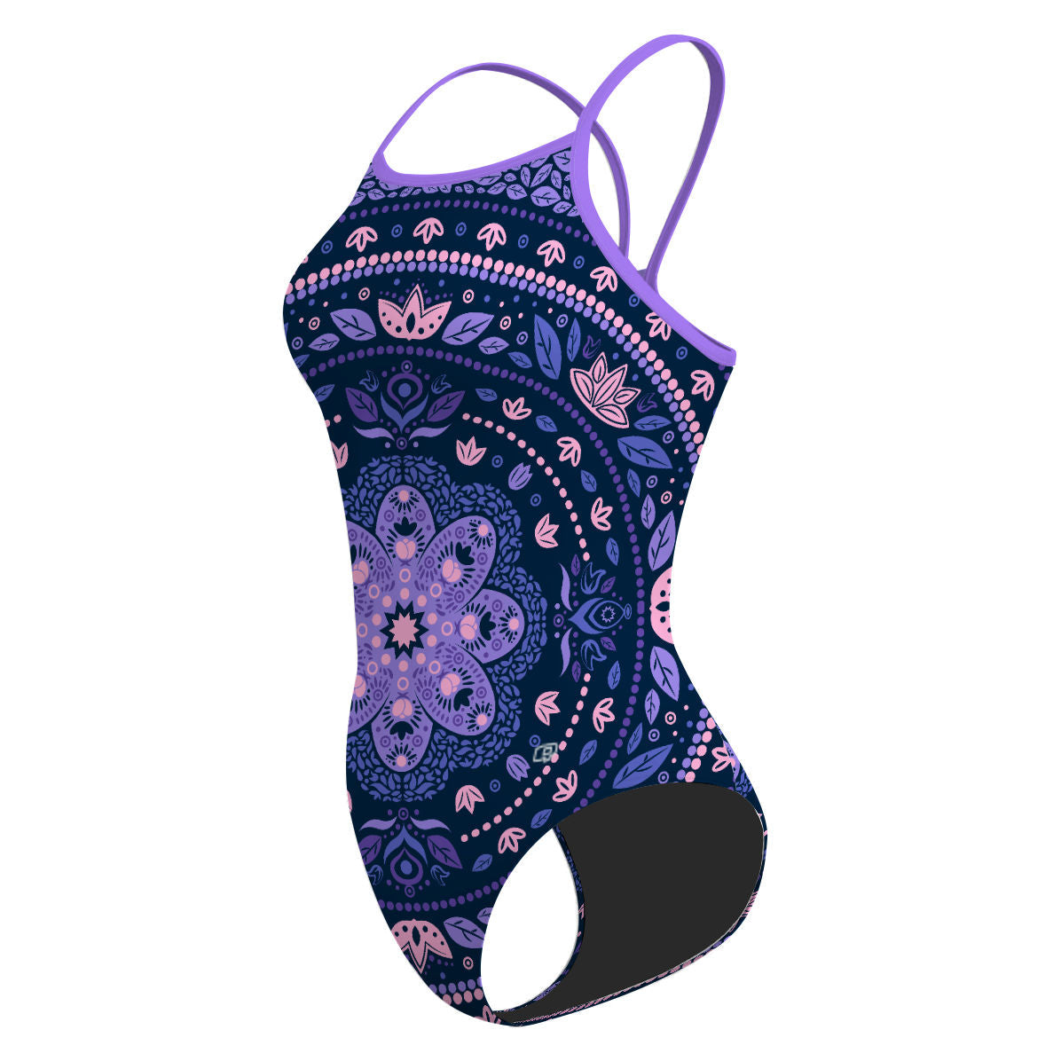 Delicated Mandala - Traje de baño Skinny strap