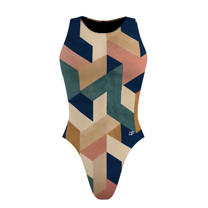 Blocks - Traje de Baño Waterpolo corte Cheeky