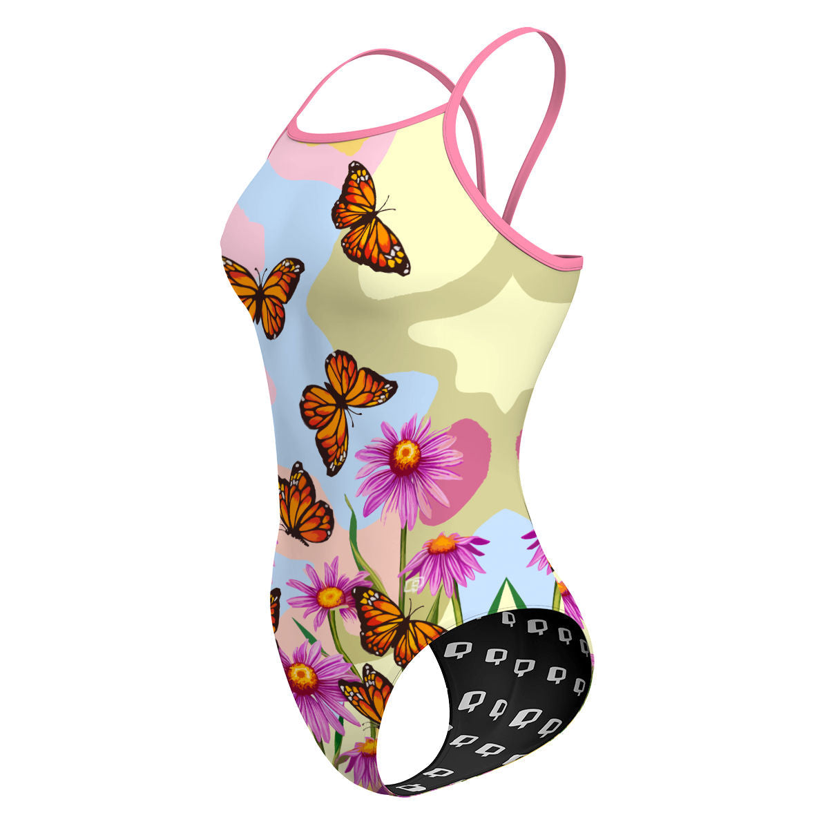 Monarch Butterfly - Traje de Baño Sunback Tank
