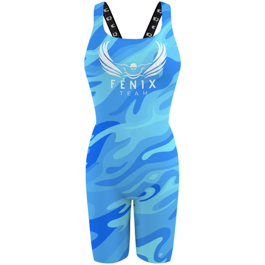 Fenix Team blue - Classic Strap Long Knee Women Jammer
