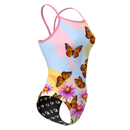 Monarch Butterfly - Traje de Baño Sunback Tank