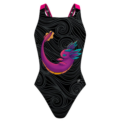 Ajolote  Classic Strap Swimsuit Stock