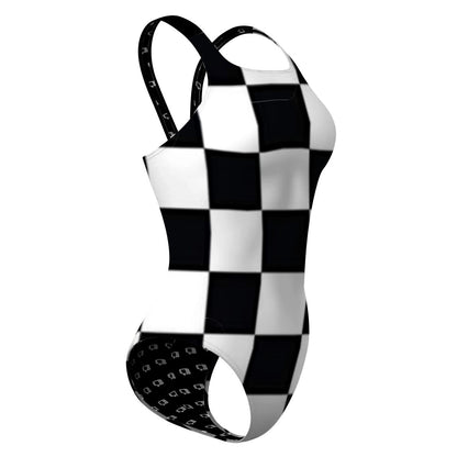 Skater Chic - Classic Strap Swimsuit