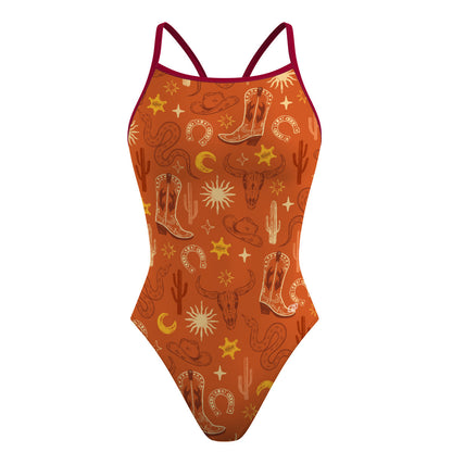 Western Sunset - Traje de baño Skinny strap