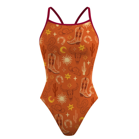 Western Sunset - Traje de baño Skinny strap