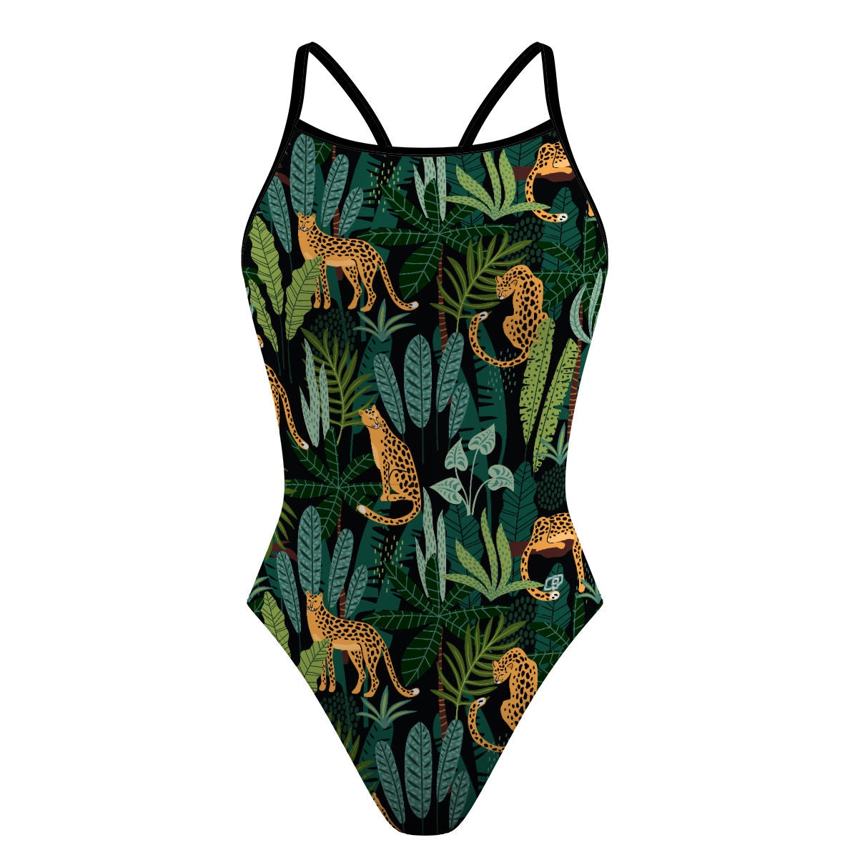 Jaguar Jungle - Skinny Strap Swimsuit