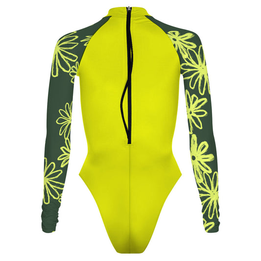 Neon Daisy - Traje de Baño tipo Surf en corte Cheeky