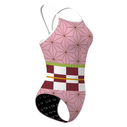 NEZUKO - Skinny Strap Swimsuit