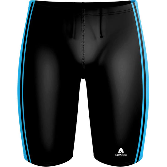 Impress- Negro/Turquesa- Jammer Swimsuit