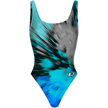 Sapphire - Traje de Baño High Hip de una pieza